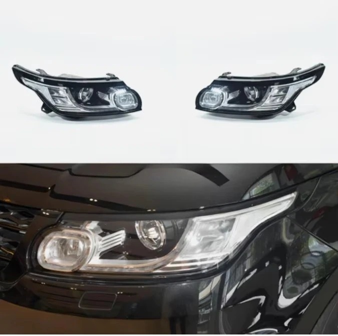 For Range Rover Sport 2014-2017 Headlamp 8pins LR090485 LR090488 OEM Replacement Headlight